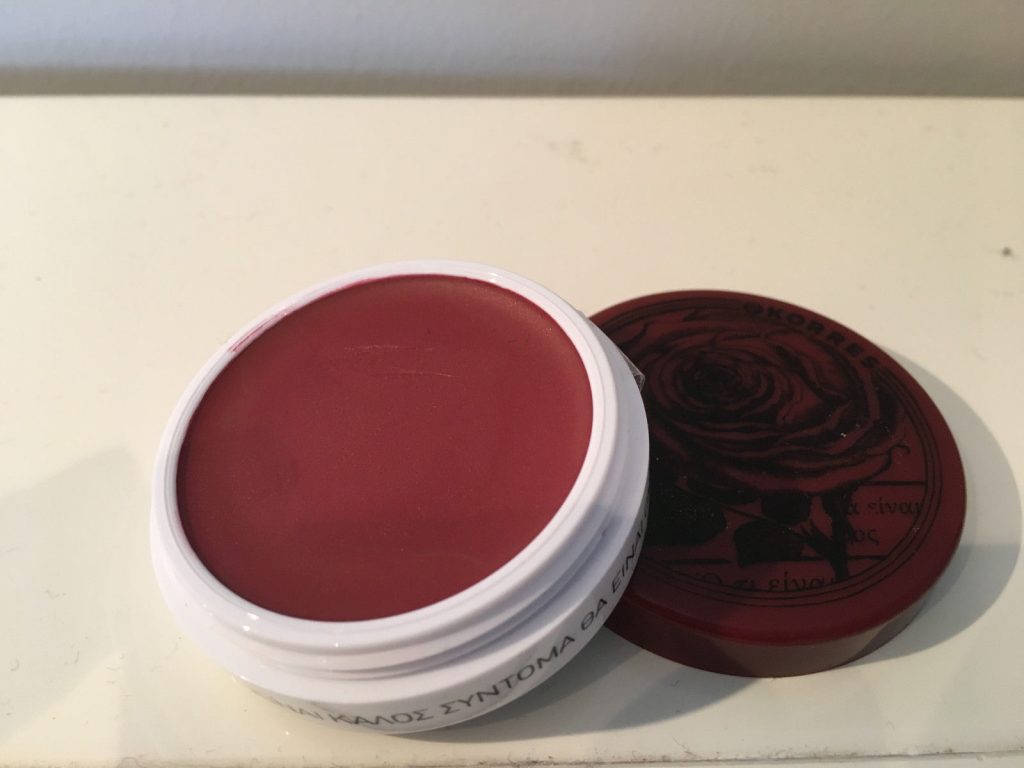 2 X 6g KORRES CHEEK BUTTER in CHARA CRIMSON SEALED