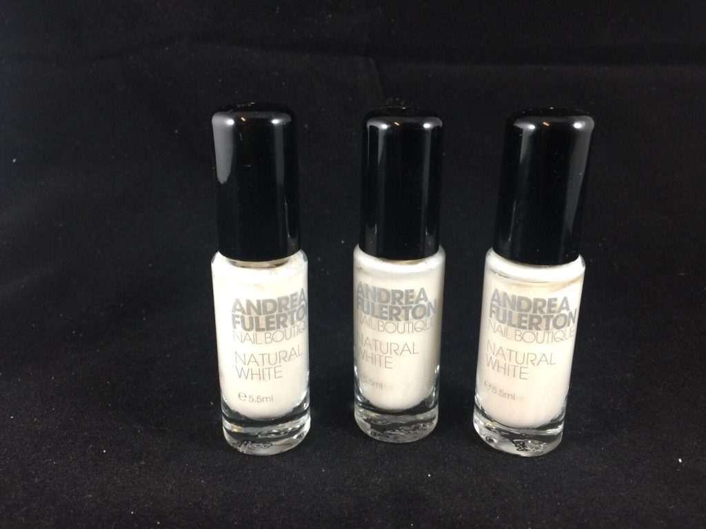 ANDREA FULERTON NAIL BOUTIQUE NATURAL WHITE 3 X 5.5ML