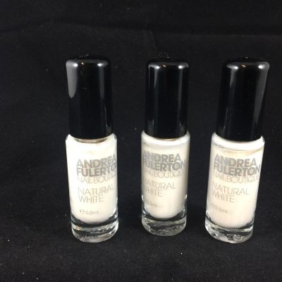 ANDREA FULERTON NAIL BOUTIQUE NATURAL WHITE 3 X 5.5ML