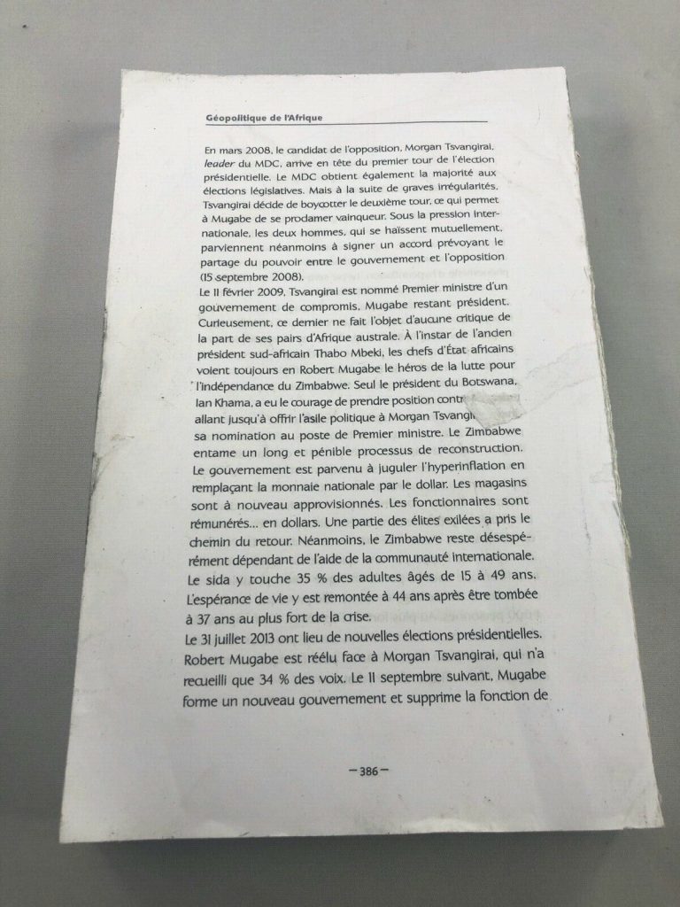 geopolitique de l'afrique