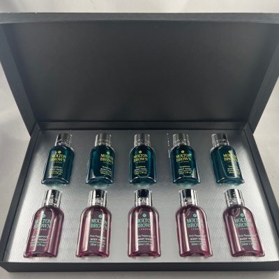 Molton Brown Gift Set - 10 X 50ml Body wash pink peppered and Templetree