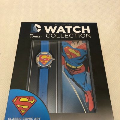 Superman Man of Steel Watch (DC Comics) -Classic Comic Art Series