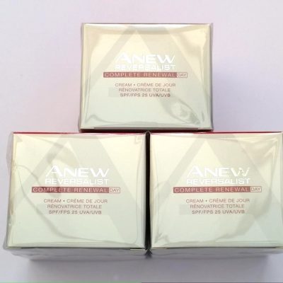 3 x 15ml Avon Anew Reversalist 40+ Day Renewal Cream SPF25