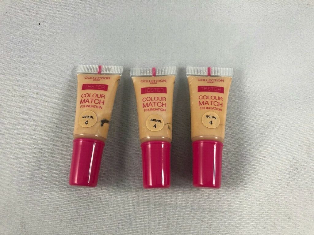 50 X 8ML COLLECTION COLOUR MATCH FOUNDATION NATURAL 4