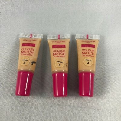 50 X 8ML COLLECTION COLOUR MATCH FOUNDATION NATURAL 4