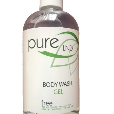 3 x PURE LND body wash gel 500ml free of colourants with aloe vera