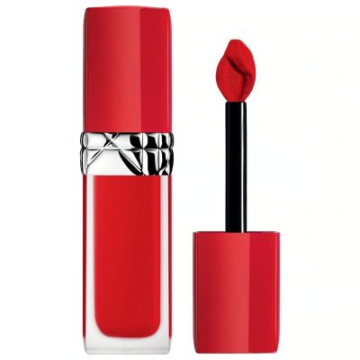 Rouge DIOR 999 bloom, Ultra Care Liquid, Flower Oil Liquid Lipstick Petal Velvet