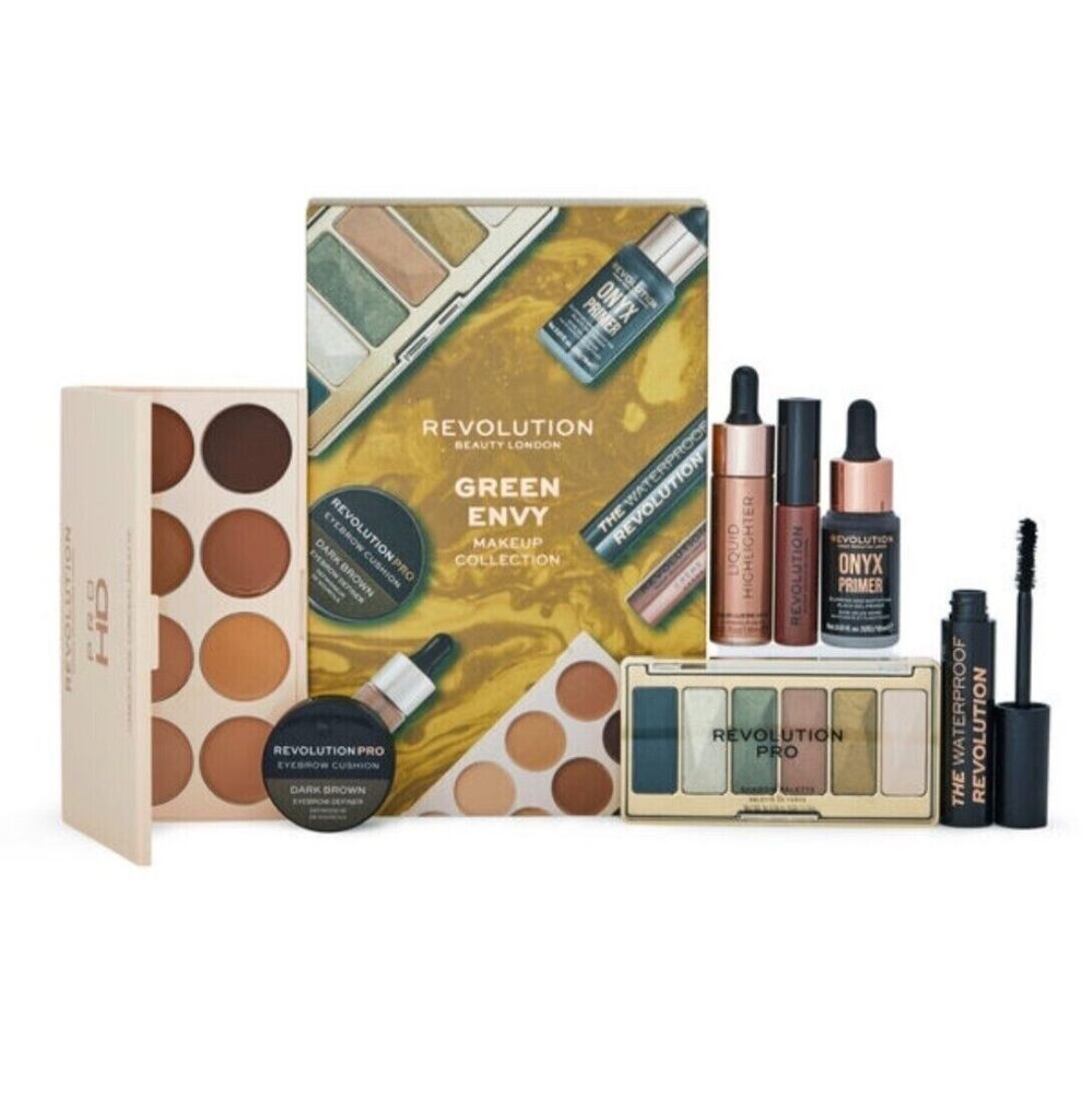 Revolution Makeup Gift Set GREEN ENVY