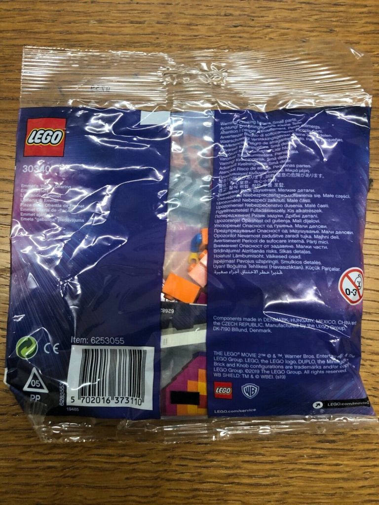 LEGO - The Lego Movie 2 (30340) Emmet's 'Piece' Offering Polybag NEW & Sealed