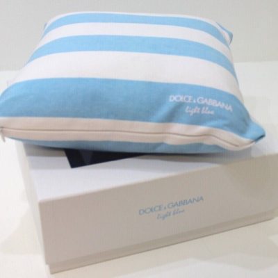 DOLCE & GABBANA LIGHT BLUE PILLOW