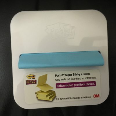 6 PEICES NEW 3M POST-IT® SUPER STICKY Z-NOTES BLUE POST IT NOTES DESK DISPENSERS