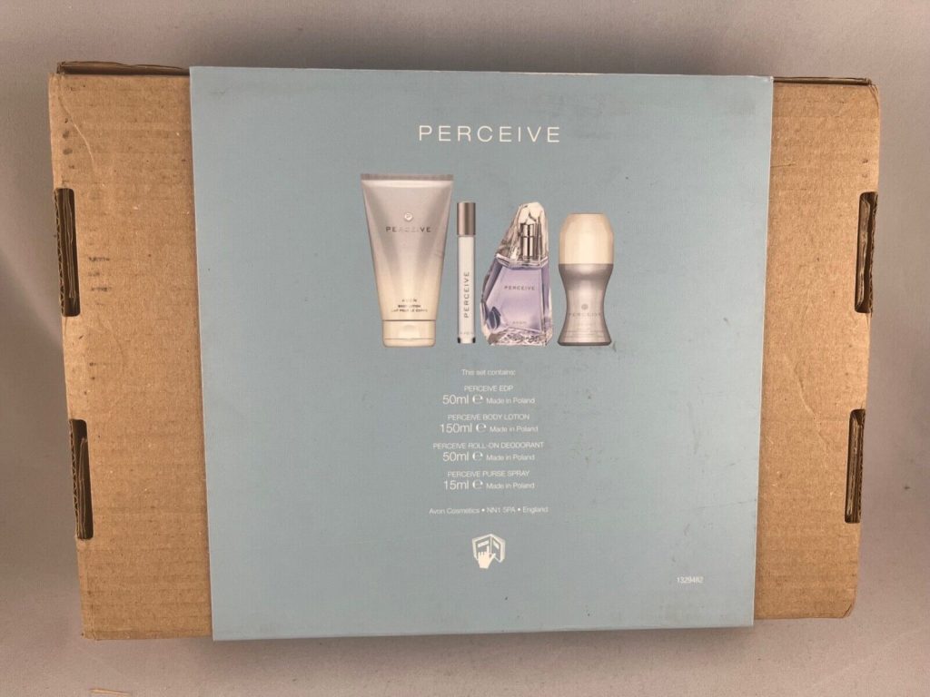 Womens 4Pc Spray Set Perfume Avon Perceive perfume Ladies Gift