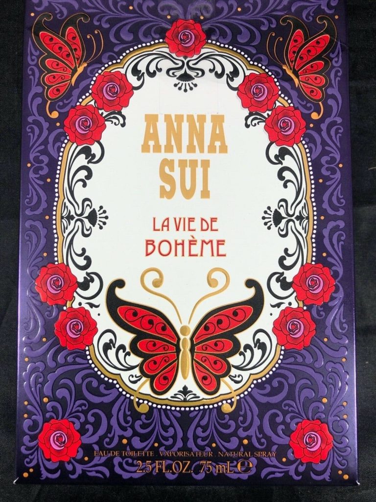 ANNA SUI LA VIE DE BOHEME EAU DE TOILETTE EDT 75ml - WOMEN'S FOR HER. NEW