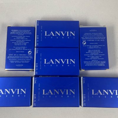 7 x 1.5ml lanvin l'homme