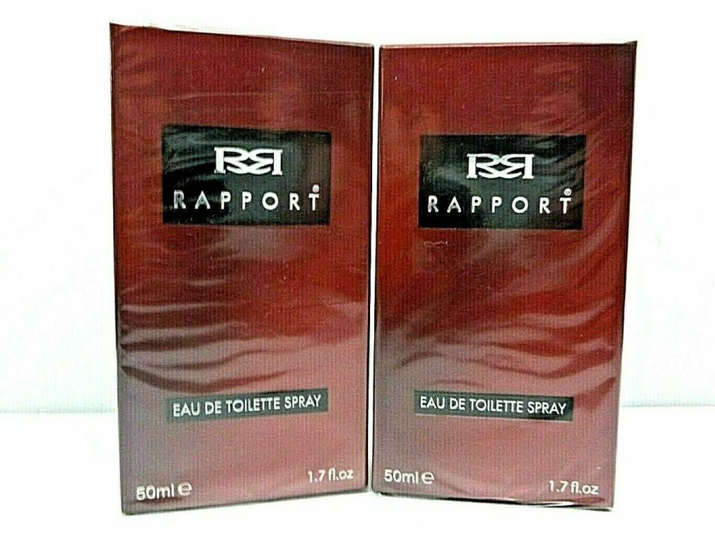 2 x Rapport Red Original 50ml EDT Spray Men Aftershave