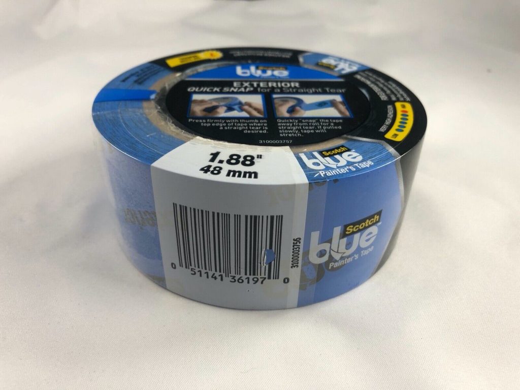 3m Scotch Blue Painters Tape EXTERIOR quick snap for straight tear 48mm x 41.1m