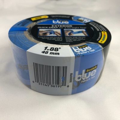 3m Scotch Blue Painters Tape EXTERIOR quick snap for straight tear 48mm x 41.1m