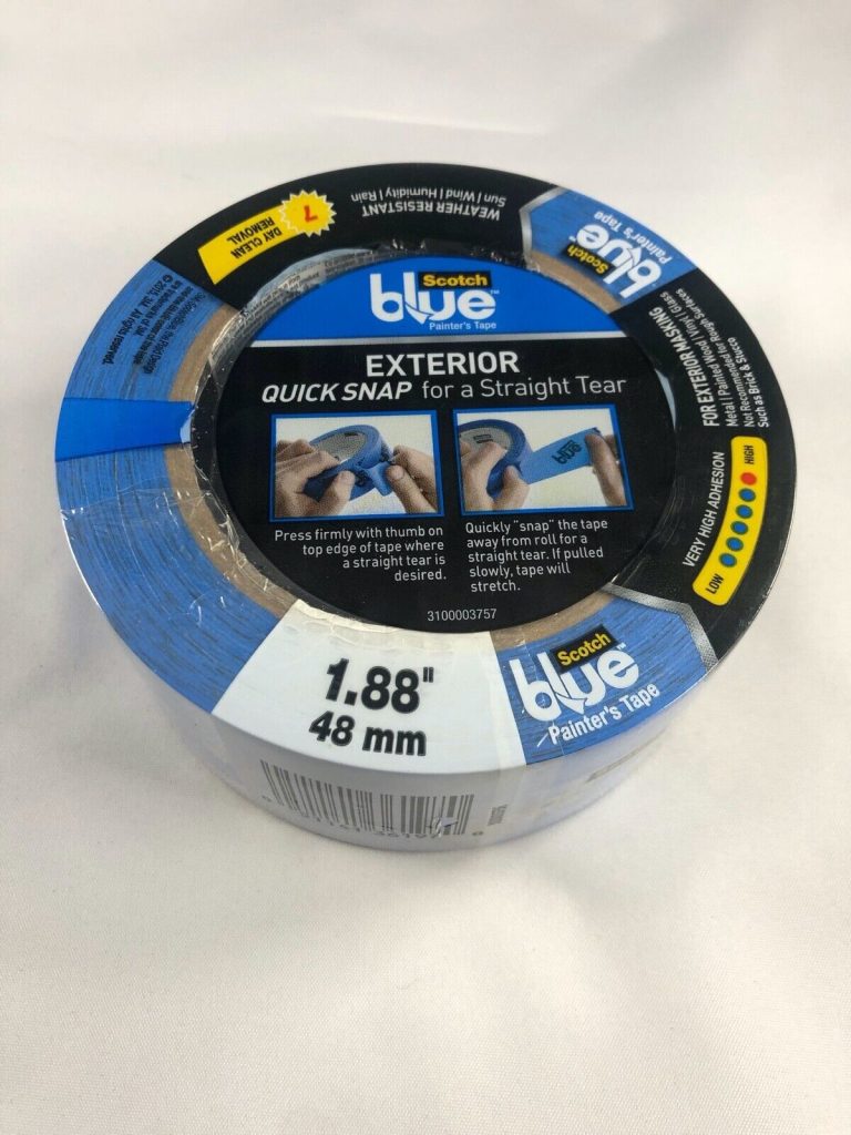 3m Scotch Blue Painters Tape EXTERIOR quick snap for straight tear 48mm x 41.1m