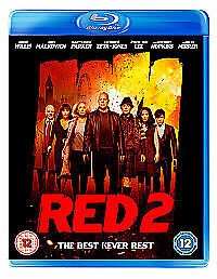 Red 2 Blu-ray (2013) Bruce Willis, Parisot (DIR) cert 12 FREE Shipping, Save £s