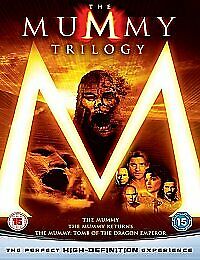 The Mummy Trilogy BluRay (15) Brendan Fraser FREEPOST